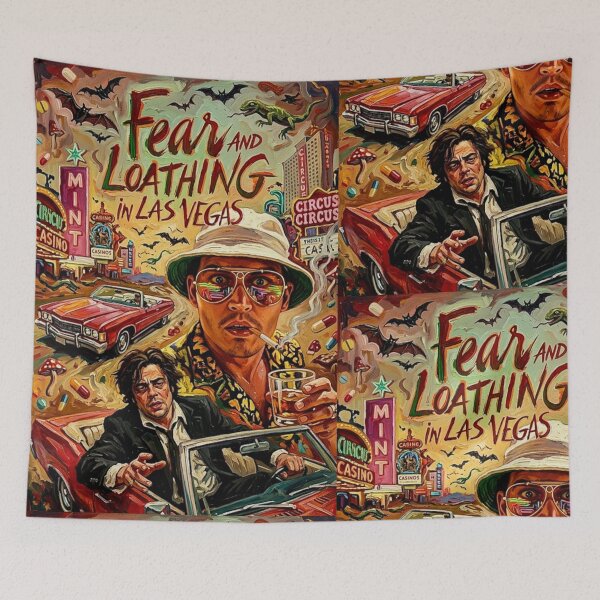 Item preview, The American Dream – Fear and Loathing in Las Vegas Fine Art Print designed and sold by Art's Diner.