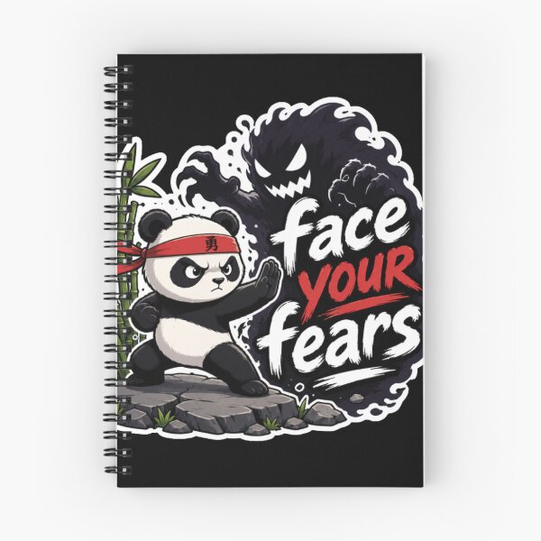 Item preview, Face Your Fears Panda Warrior designed and sold by PixoNest.