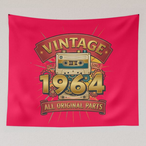 Item preview, Vintage 1964 All Original Parts Retro Cassette Design designed and sold by L&L.