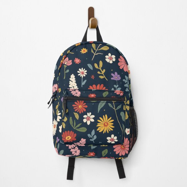 Item preview, Vibrant Retro Wildflower Botanical Seamless Pattern designed and sold by NuvoraNest.