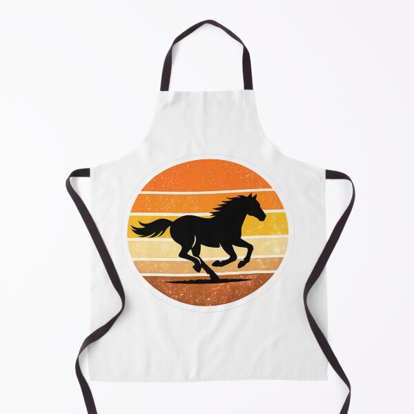 Item preview, Retro Horse Silhouette Vintage Sunset Wild Stallion designed and sold by MIROUZ2000.