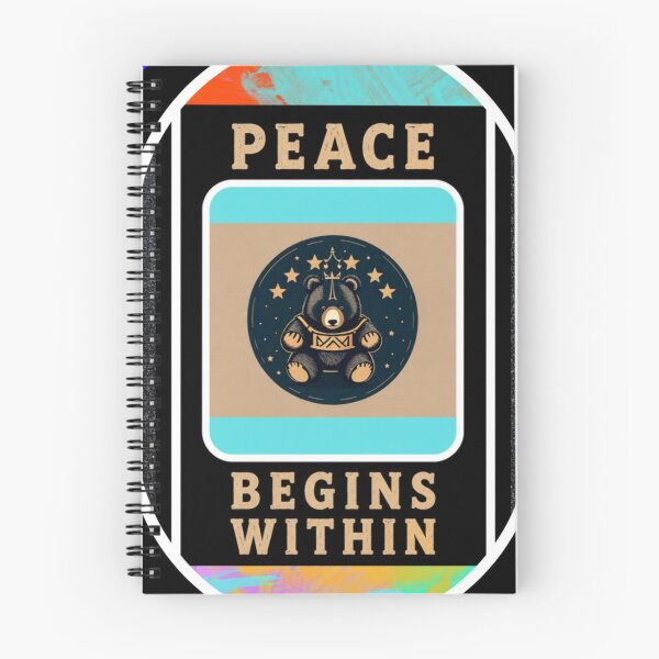 Item preview, Peace begins within 2 designed and sold by oxymoronwhey2go.