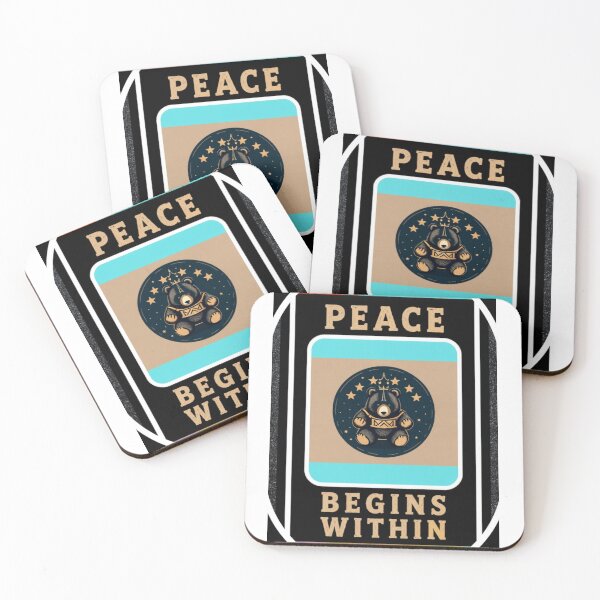 Item preview, Peace begins within 2 designed and sold by oxymoronwhey2go.