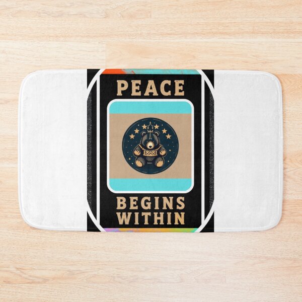 Item preview, Peace begins within 2 designed and sold by oxymoronwhey2go.