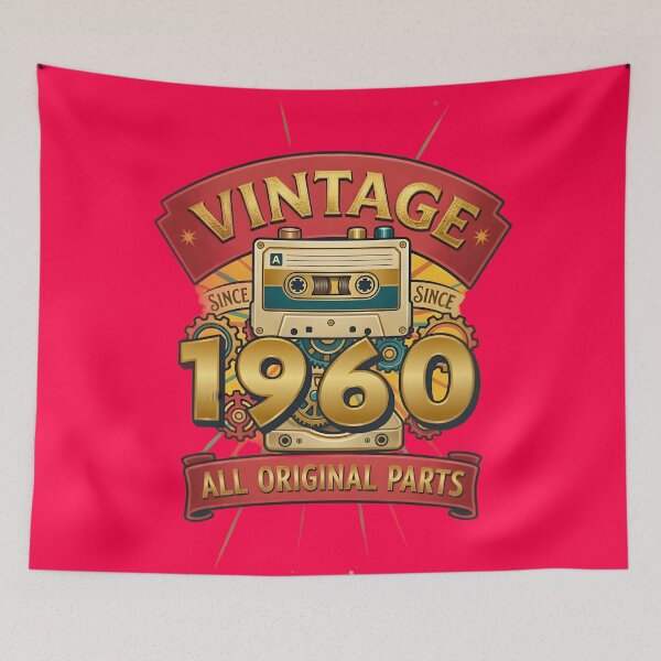 Item preview, Vintage 1960 All Original Parts Retro Cassette Design designed and sold by L&L.