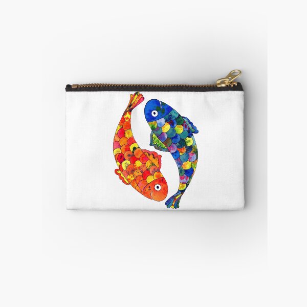 Item preview, Whimsical Double Watercolor Fish designed and sold by AlinaArt&Design.