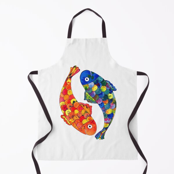 Item preview, Whimsical Double Watercolor Fish designed and sold by AlinaArt&Design.