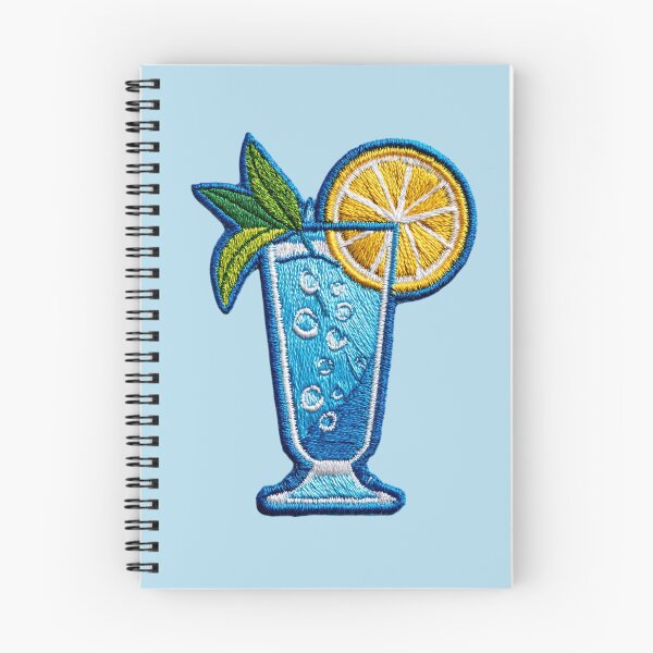 Item preview, Sparkling Citrus Lemonade Embroidery Patch designed and sold by MegaNovaArt.