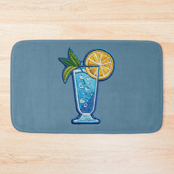 Item preview, Sparkling Citrus Lemonade Embroidery Patch designed and sold by MegaNovaArt.