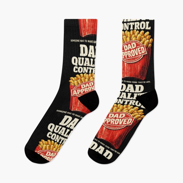 Item preview, DAD QUALITY CONTROL – Dad Approved French Fries Funny Father's Day designed and sold by XYZ Studio.