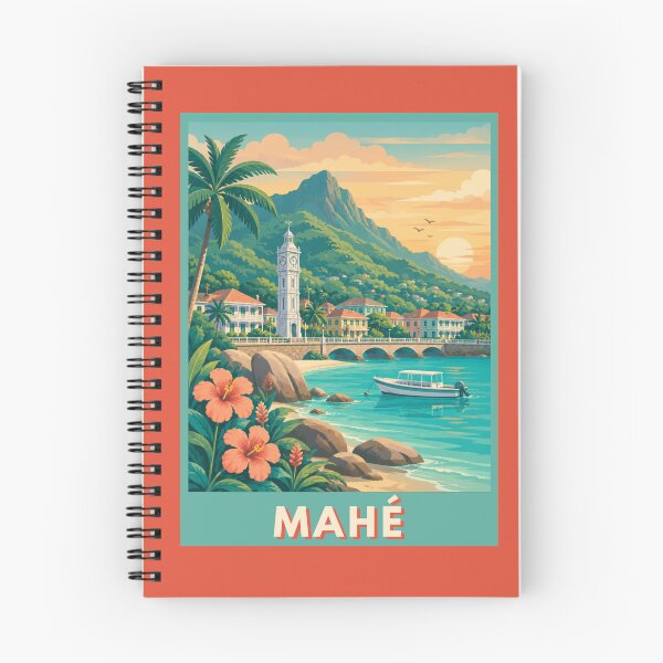 Item preview, Mahé Seychelles Travel Print designed and sold by MatthewHeights.