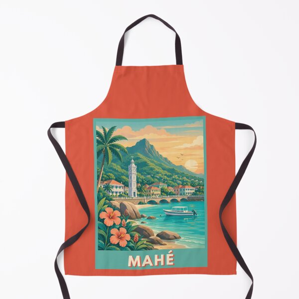 Item preview, Mahé Seychelles Travel Print designed and sold by MatthewHeights.