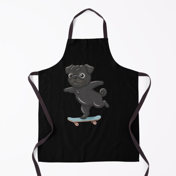 Item preview, Funny Black Pug Skateboard Skating Zoo Boys Girls Kids designed and sold by rafaeltto.