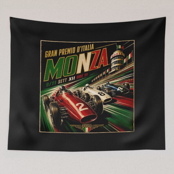 Item preview, Vintage Italian Grand Prix Art Deco Racing Posters #2 designed and sold by Helios Be. Lavsh.