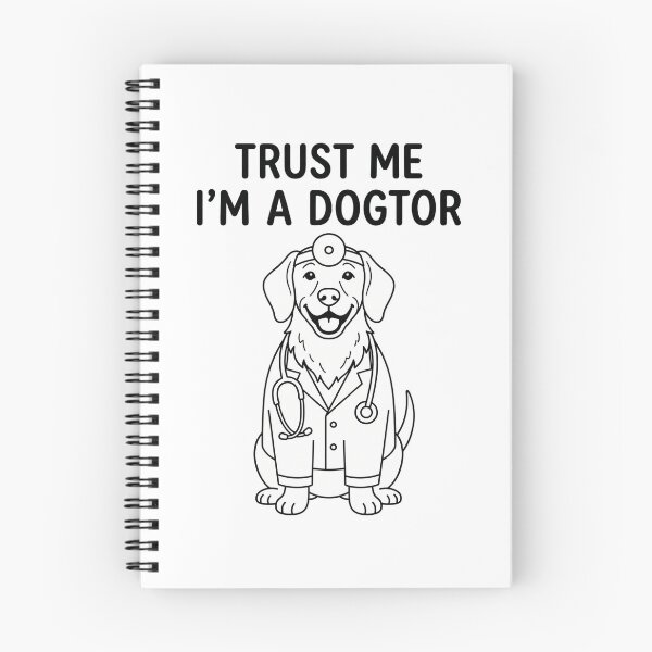 Item preview, Trust Me I’m A Dogtor Cute Dachshund Vet Pun Minimal Line Art Design designed and sold by Im-Ara.