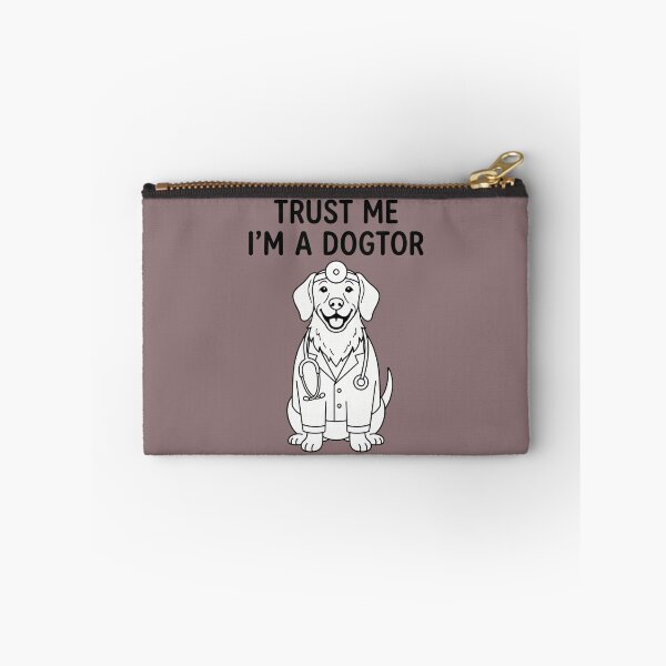 Item preview, Trust Me I’m A Dogtor Cute Dachshund Vet Pun Minimal Line Art Design designed and sold by Im-Ara.