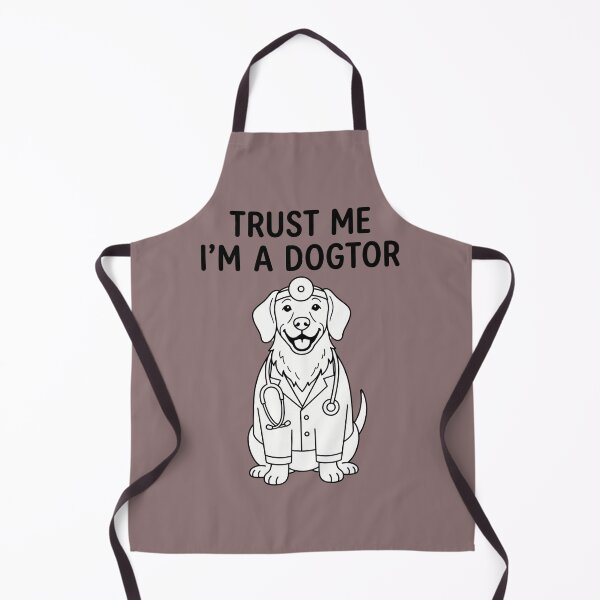 Item preview, Trust Me I’m A Dogtor Cute Dachshund Vet Pun Minimal Line Art Design designed and sold by Im-Ara.
