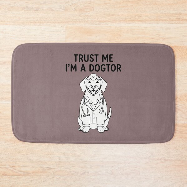 Item preview, Trust Me I’m A Dogtor Cute Dachshund Vet Pun Minimal Line Art Design designed and sold by Im-Ara.