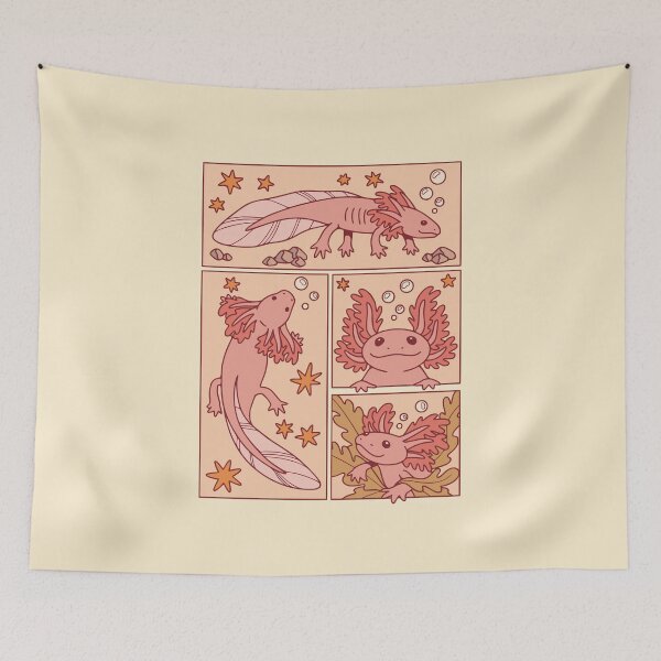 Item preview, Axolotls designed and sold by Erika Vaigel Creations.