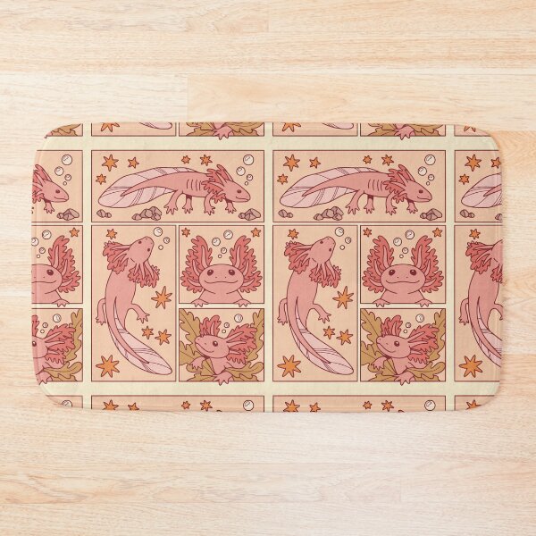Item preview, Axolotls designed and sold by Erika Vaigel Illustrations.