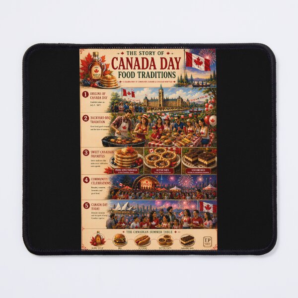 Item preview, The Story of Canada Day Food Traditions designed and sold by Easternpantry.