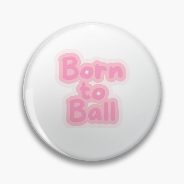 Item preview, Kawaii Basketball Pastel Pink Vibes - Born To Ball designed and sold by madebyjulia7.
