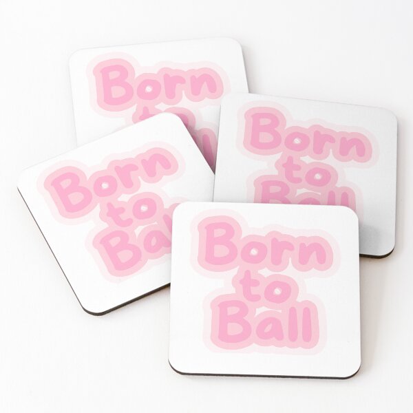 Item preview, Kawaii Basketball Pastel Pink Vibes - Born To Ball designed and sold by madebyjulia7.