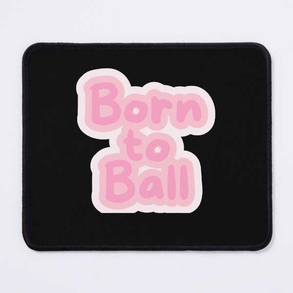 Item preview, Kawaii Basketball Pastel Pink Vibes - Born To Ball designed and sold by madebyjulia7.