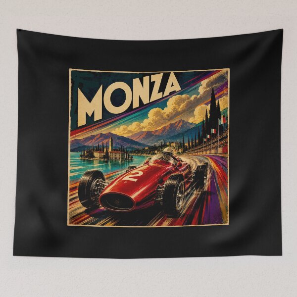 Item preview, Vintage Italian Grand Prix Art Deco Racing Posters #3 designed and sold by Helios Be. Lavsh.