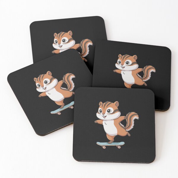 Item preview, Funny Chipmunk Skateboard Skating Zoo Boys Girls Kids designed and sold by rafaeltto.