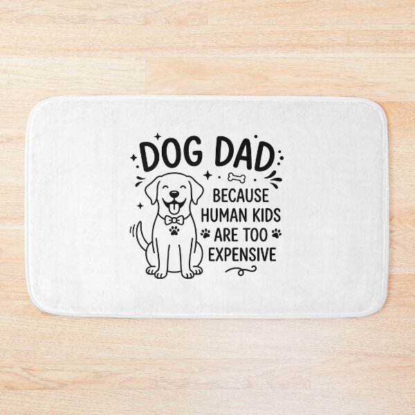 Item preview, Funny Dog Dad Shirt | Because Human Kids Are Too Expensive - Dog Father Humor Gift designed and sold by Osmose-Studio ⭐⭐⭐⭐⭐.