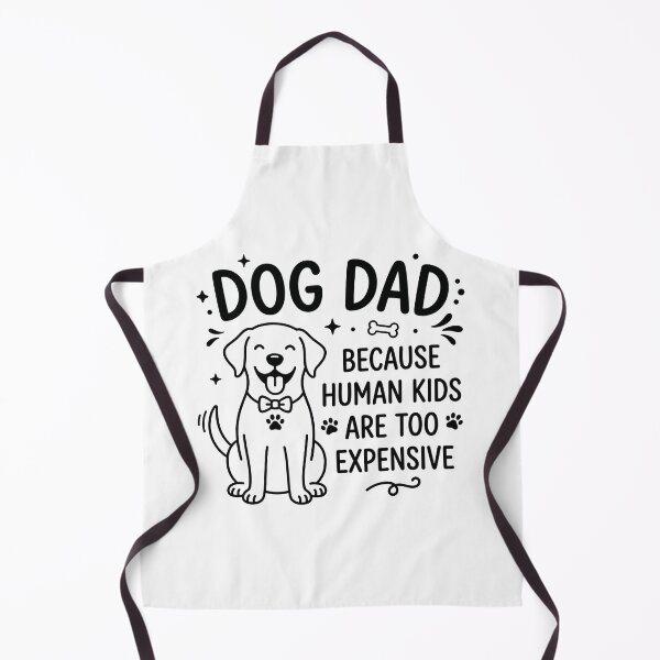 Item preview, Funny Dog Dad Shirt | Because Human Kids Are Too Expensive - Dog Father Humor Gift designed and sold by Osmose-Studio.