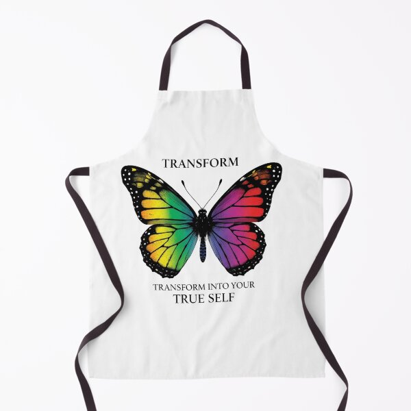 Item preview, Transform Into Your True Self Rainbow Butterfly LGBTQ Pride T-Shirt designed and sold by Vvmd.