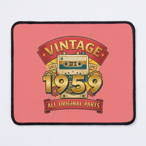 Item preview, Vintage 1959 All Original Parts Retro Cassette Design designed and sold by L&L.