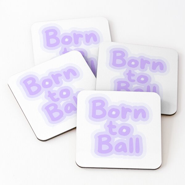 Item preview, Kawaii Basketball Pastel Pink Vibes - Born To Ball designed and sold by madebyjulia7.
