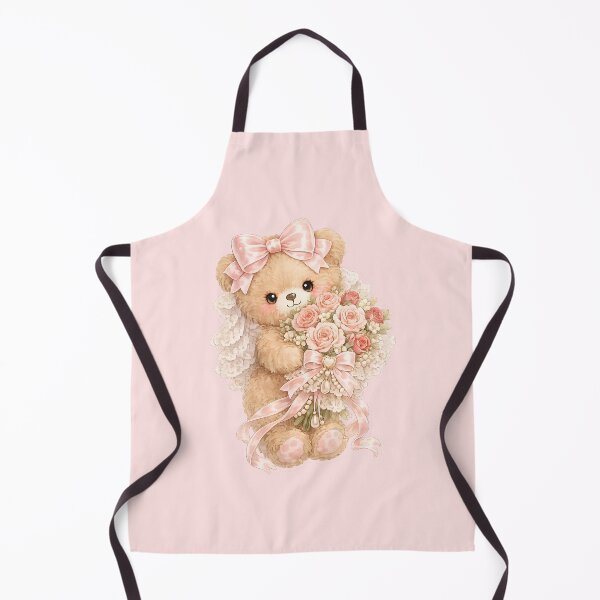 Item preview, rose bouquet bear designed and sold by looplandger.