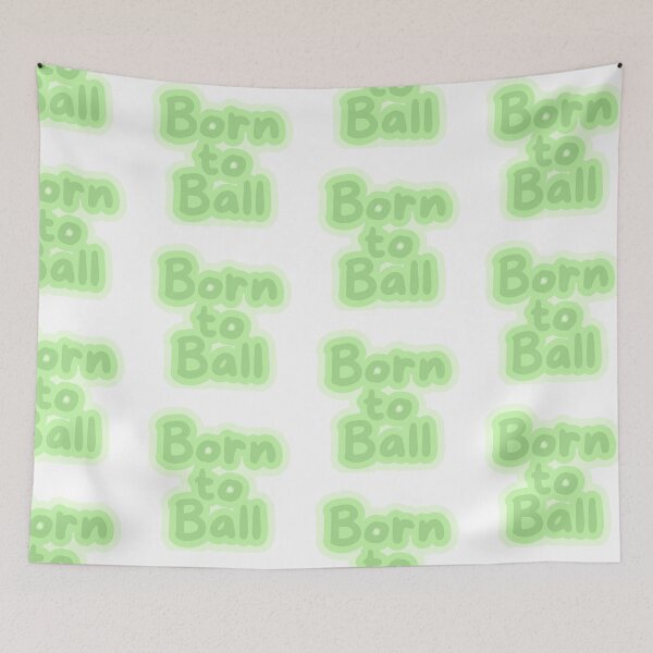 Item preview, Kawaii Basketball Pastel Pink Vibes - Born To Ball designed and sold by madebyjulia7.