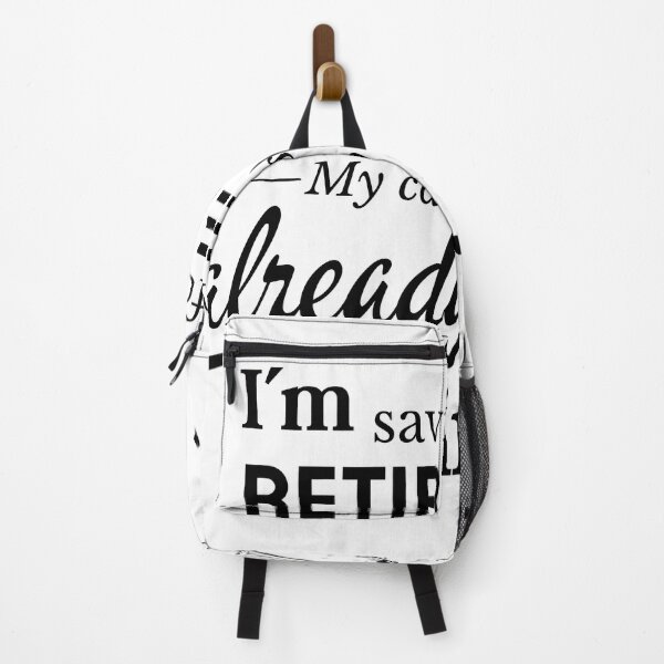 Item preview, I'm Saving for Retirement, My Cat is Already Retired designed and sold by petsblogs.