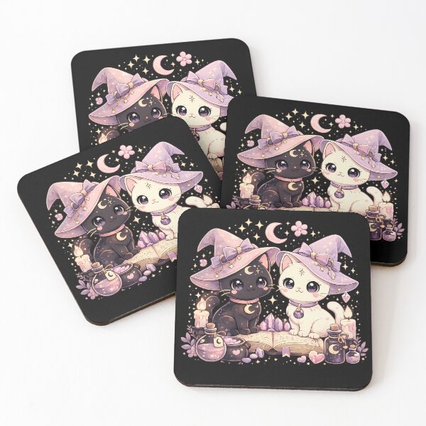 Item preview, Kawaii Witch Cats designed and sold by Ganiorexx.