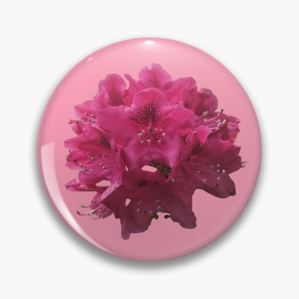 Item preview, A Cutout Of A Bright Rhododendron Flower designed and sold by CDPrintsDesigns.