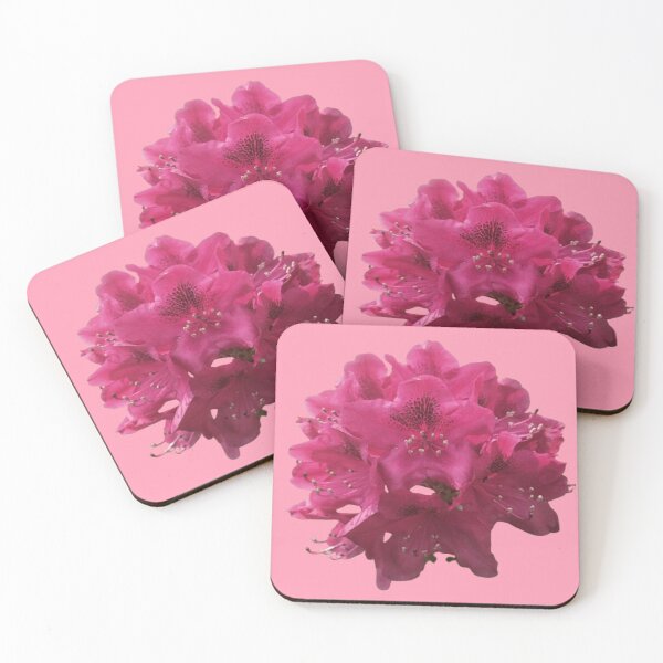 Item preview, A Cutout Of A Bright Rhododendron Flower designed and sold by CamilasPrints.