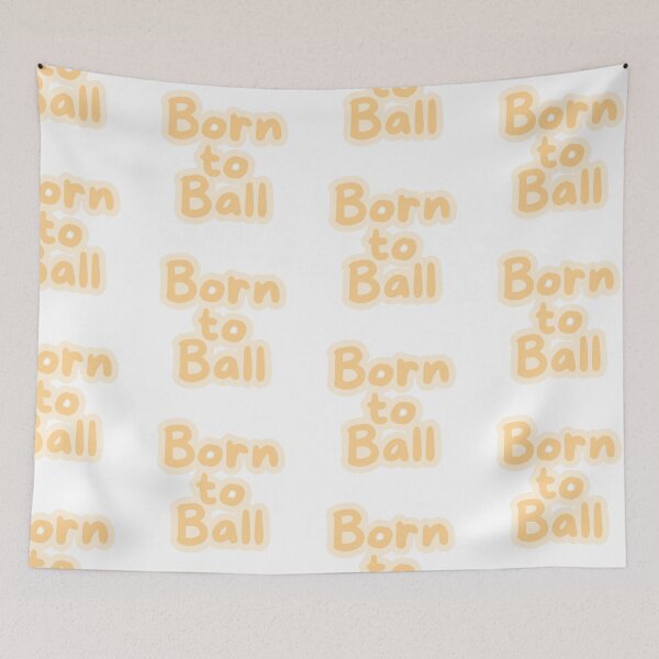 Item preview, Kawaii Basketball Pastel Pink Vibes - Born To Ball designed and sold by madebyjulia7.