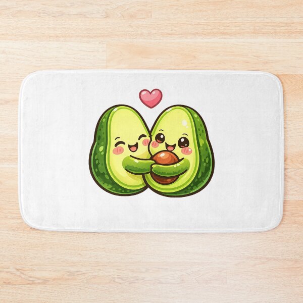 Item preview, Cute Avocado Hug Kawaii Funny Food designed and sold by MIROUZ2000.
