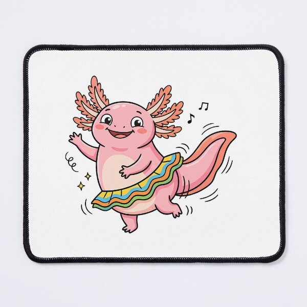 Item preview, Dancing Queen Axolotl designed and sold by Elena'sMoodBuddies.