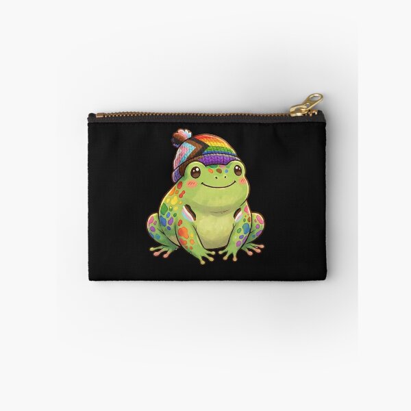 Item preview, Kawaii Cottagecore Pride Frog - Subtle LGBTQ Rainbow Aesthetic designed and sold by Jaroslaw-S.
