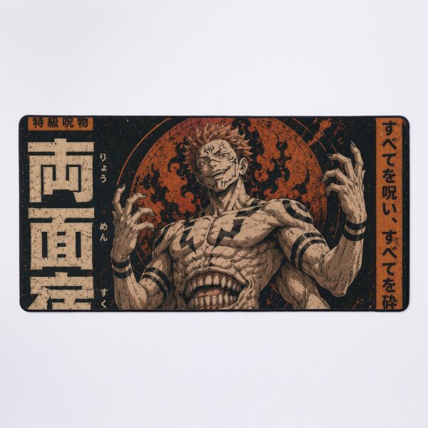 Item preview, The Cursed King Chad Form designed and sold by AnimeArsenalPrints.