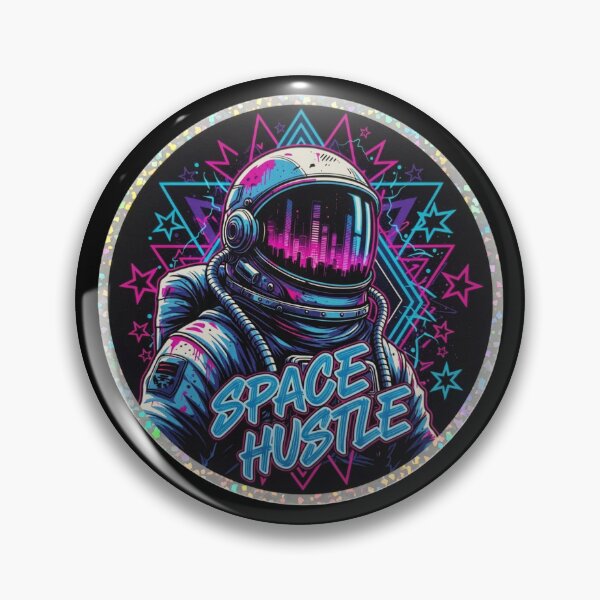 Item preview, Space Hustle – Cyberpunk Astronaut Design | Futuristic Space Entrepreneur Aesthetic designed and sold by Altair_.