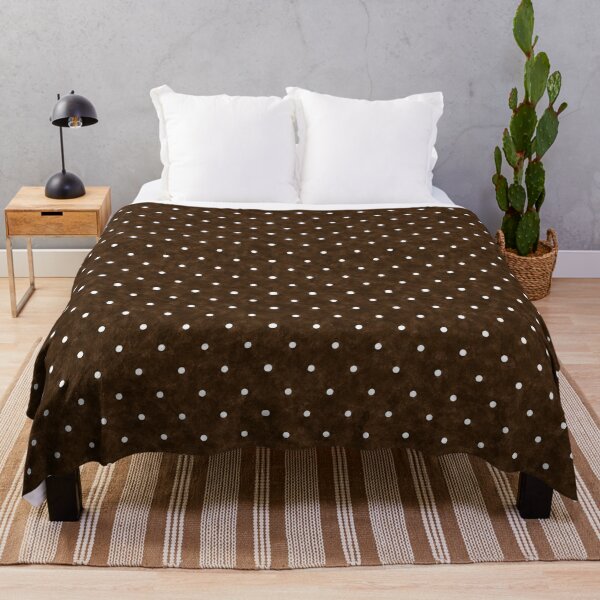 Item preview, Espresso Watercolor Polka Dot Pattern | Seamless Coffee Brown Cottagecore Background designed and sold by Ioanna-Studio.