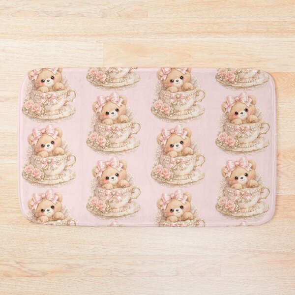 Item preview, teddy bear teacup designed and sold by looplandger.