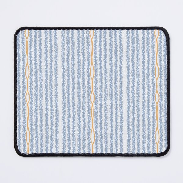 Item preview, Blue-white-orange stripes designed and sold by Ailiida.